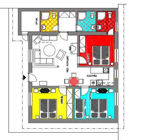 Apartmanovy Dom Cottage Liptovský Ján Exterior foto